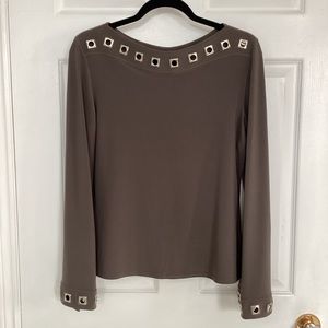 Mint! JOSEPH RIBKOFF long sleeve shirt blouse